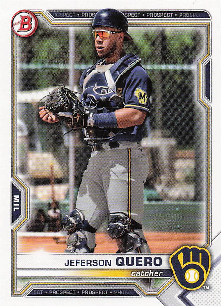 2021 Bowman Draft Baseball Jeferson Quero #BD-183