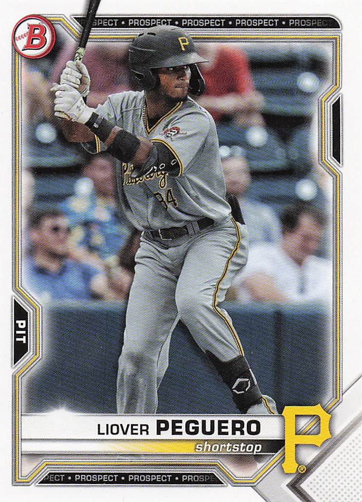 2021 Bowman Draft Baseball Liover Peguero #BD-185