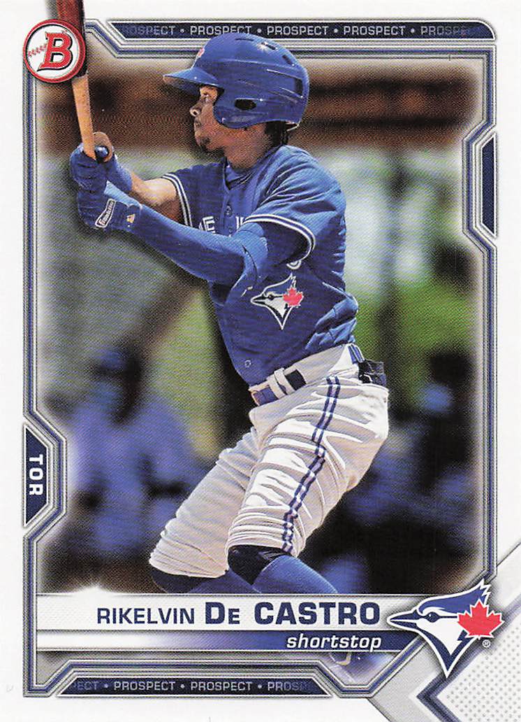 2021 Bowman Draft Baseball Rikelvin De Castro #BD-188