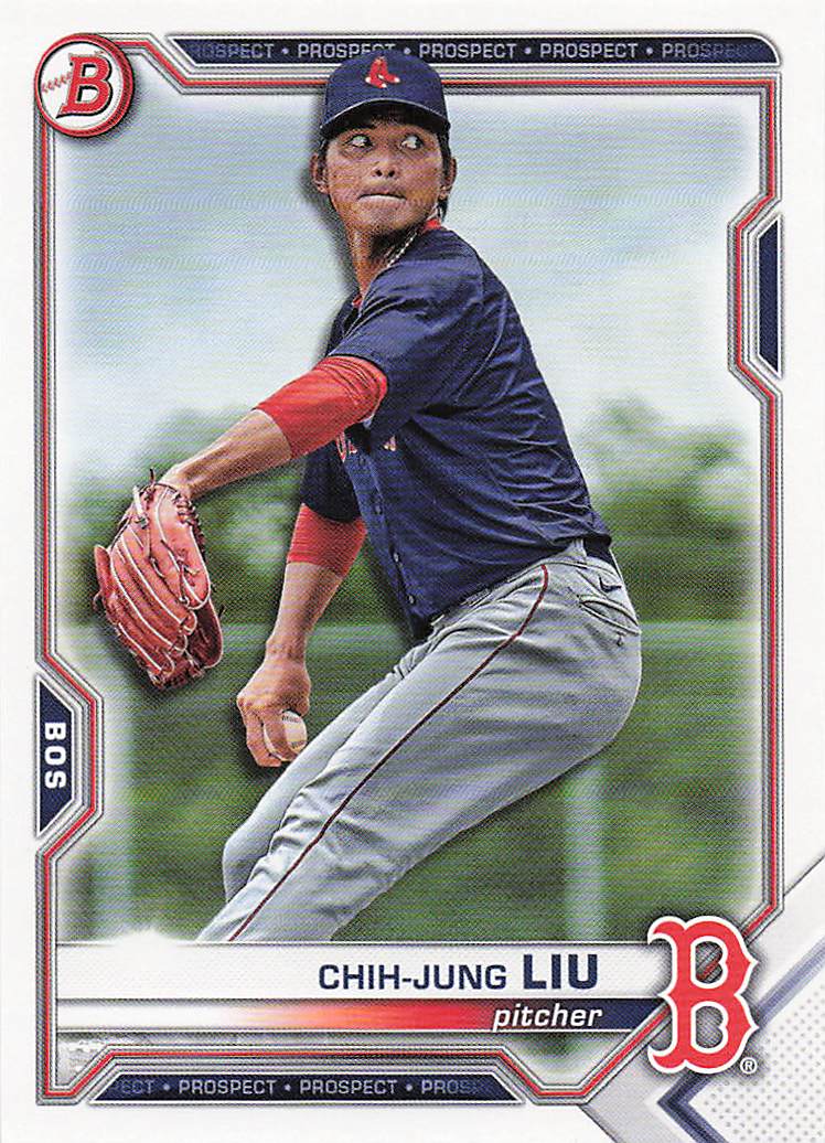 2021 Bowman Draft Baseball Chih-Jung Liu #BD-190