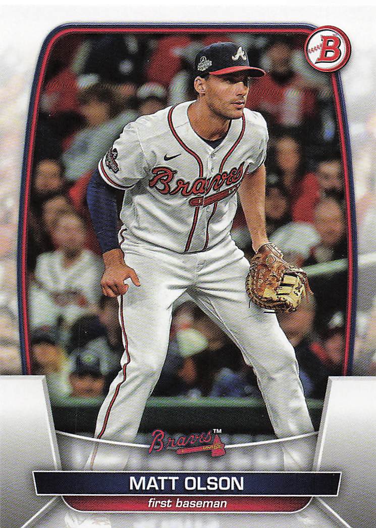 2023 Bowman Baseball Matt Olson #4