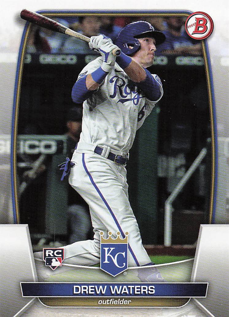 2023 Bowman Baseball Drew Waters #5 Rookie