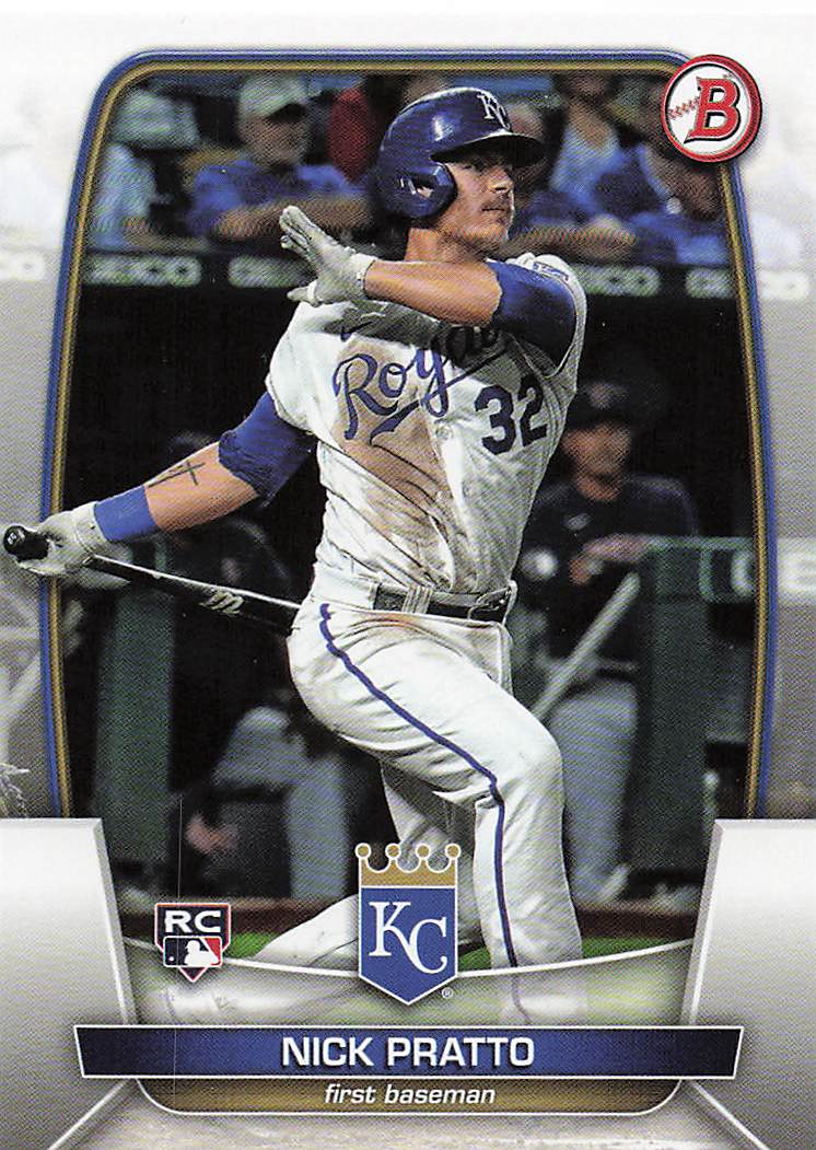 2023 Bowman Baseball Nick Pratto #8 Rookie