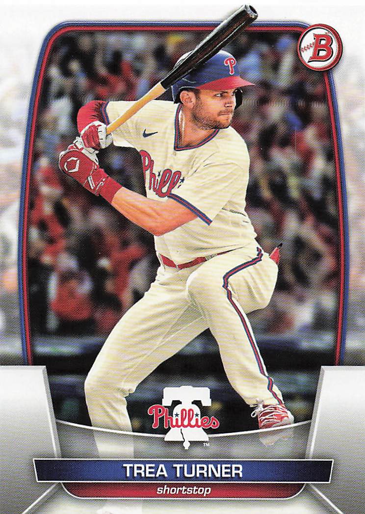2023 Bowman Baseball Trea Turner #10