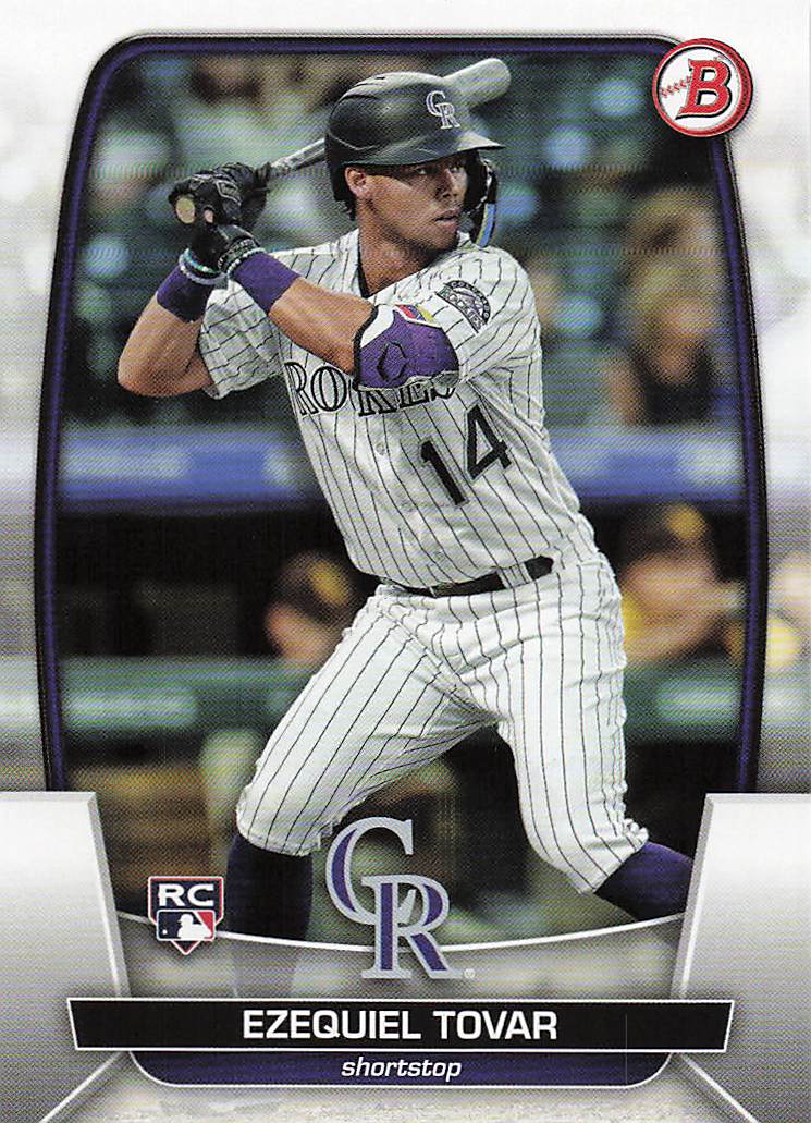 2023 Topps Baseball Ezequiel Tovar #651 Rookie