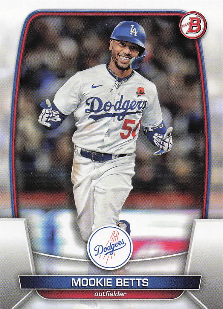 2023 Bowman Baseball Mookie Betts #20