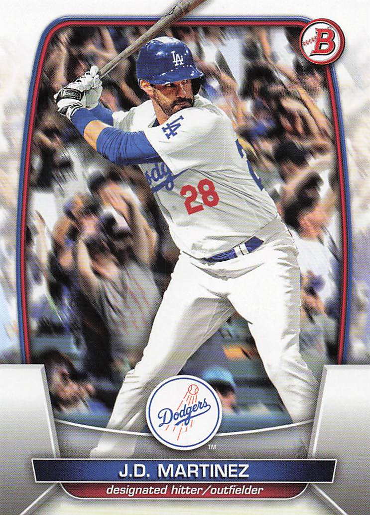 2023 Bowman Baseball J.D. Martinez #21