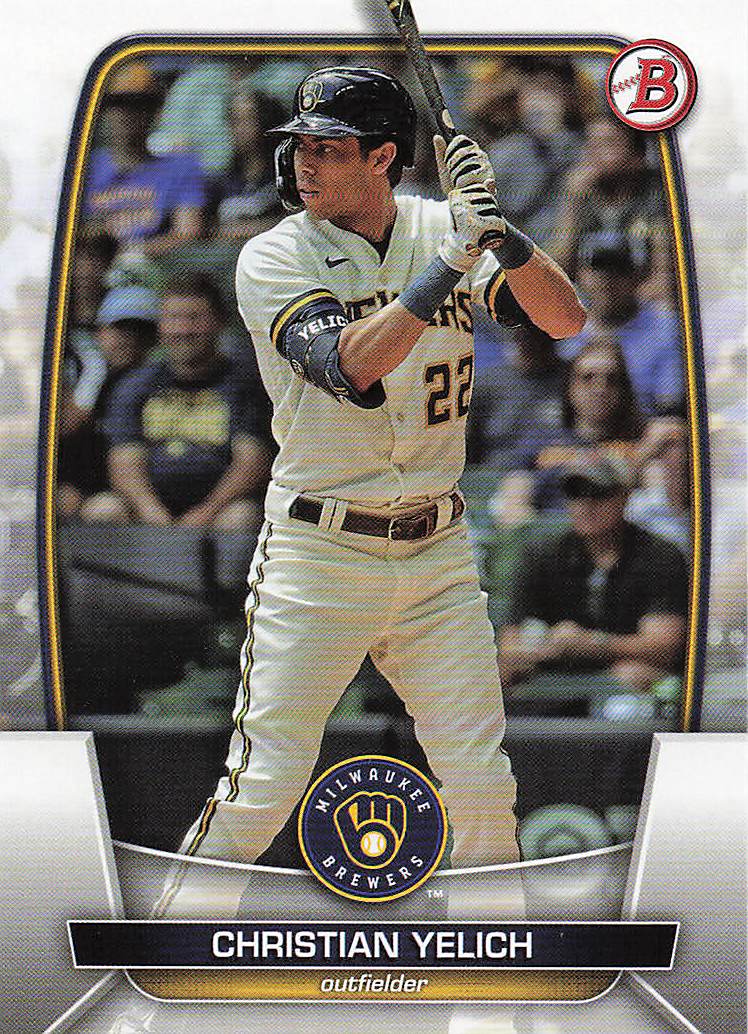 2023 Bowman Baseball Christian Yelich #23