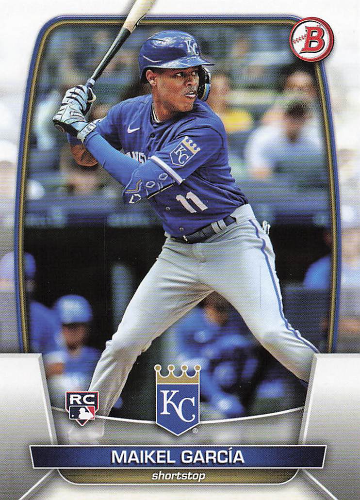 2023 Bowman Baseball Maikel Garcia #44 Rookie