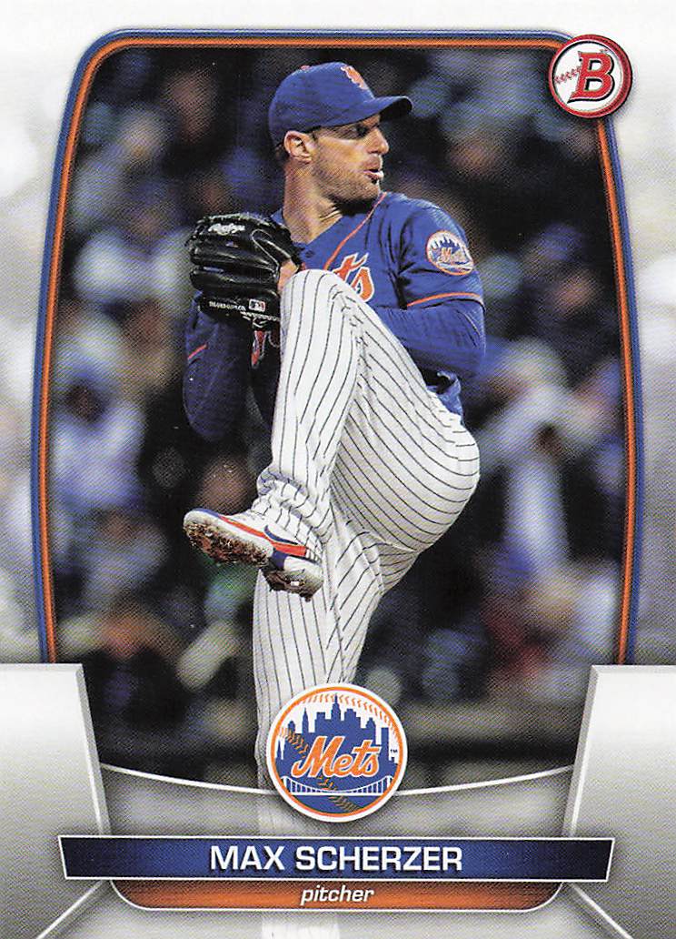 2023 Bowman Baseball Max Scherzer #53