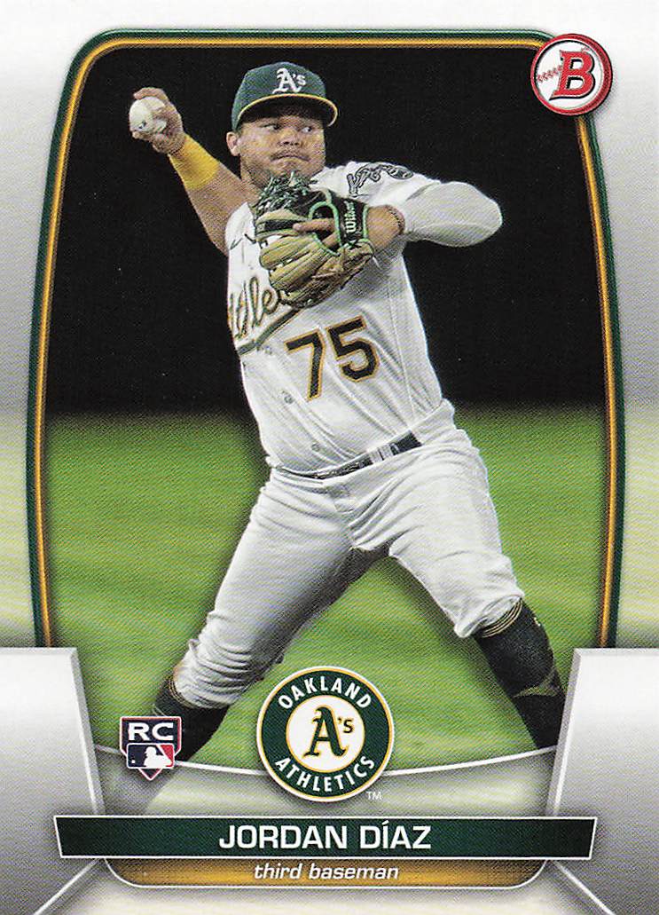 2023 Bowman Baseball Jordan Diaz #61 Rookie