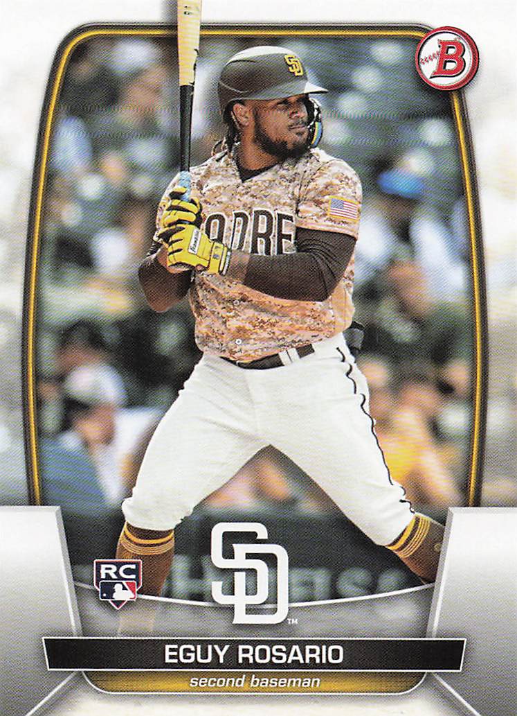 2023 Topps Baseball Eguy Rosario #576 Rookie