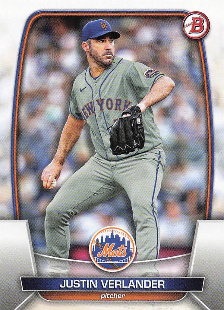 2023 Bowman Baseball Justin Verlander #64