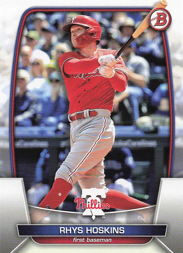 2023 Bowman Baseball Rhys Hoskins #66