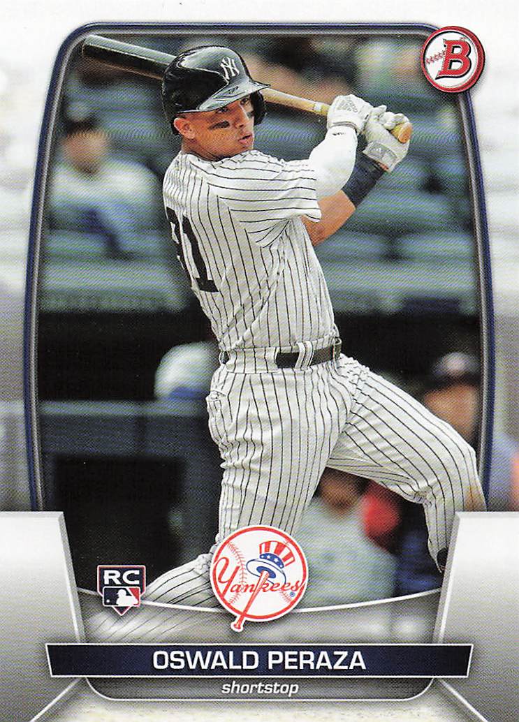 2023 Bowman Baseball Oswald Peraza #70 Rookie