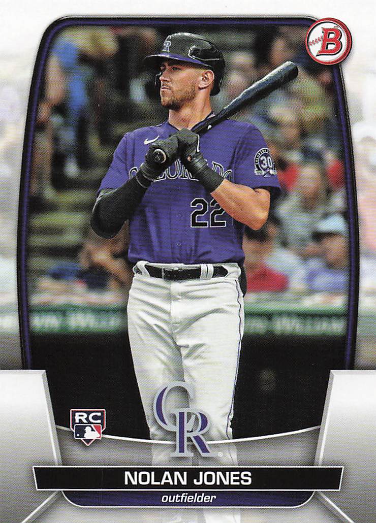 2023 Bowman Baseball Nolan Jones #74 Rookie