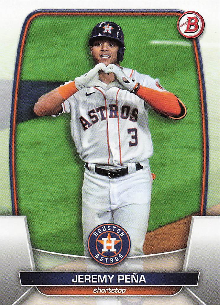 2023 Bowman Baseball Jeremy Pena #77