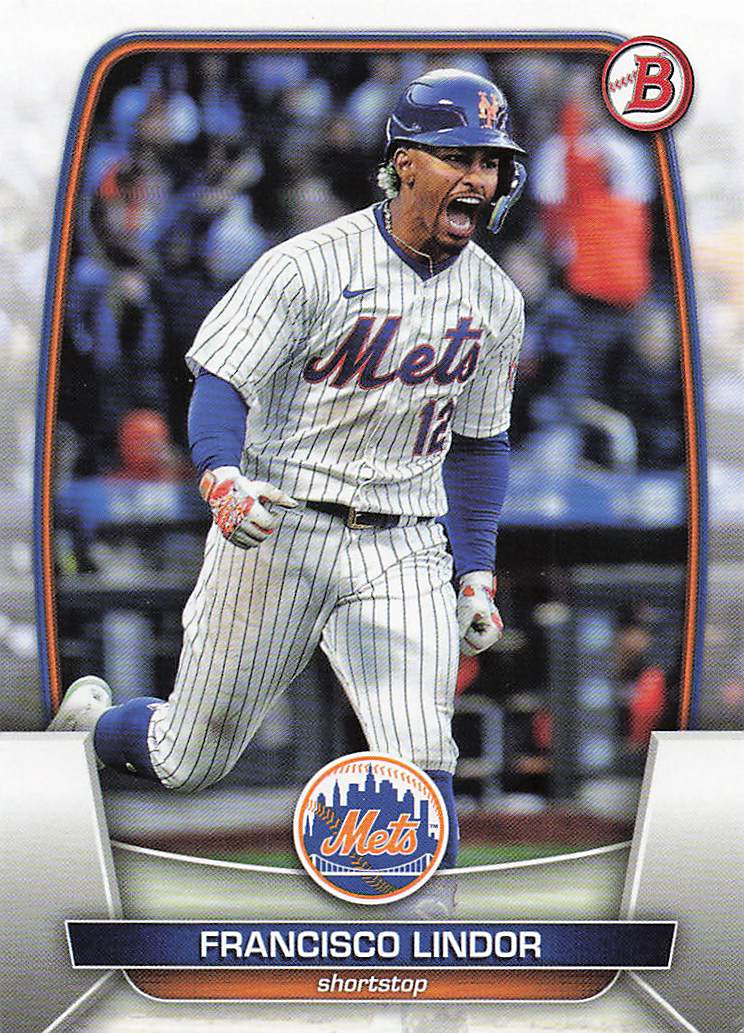 2023 Bowman Baseball Francisco Lindor #81