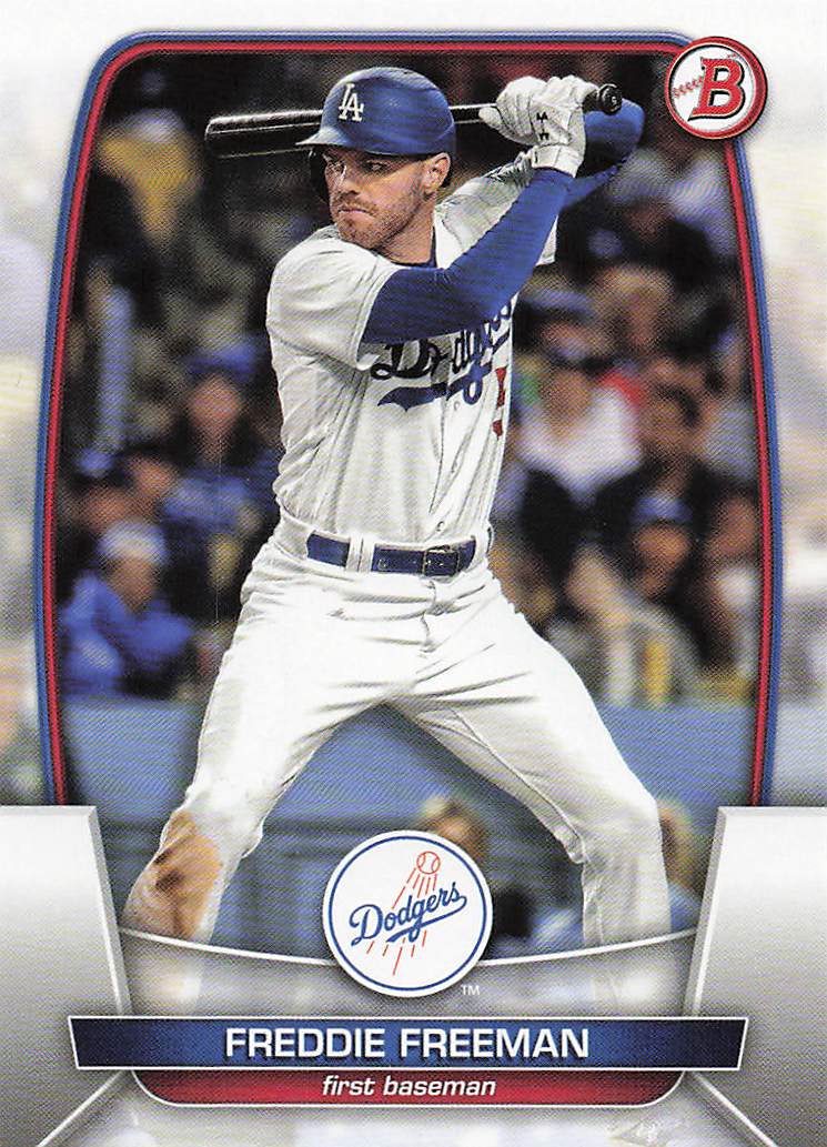 2023 Bowman Baseball Freddie Freeman #82