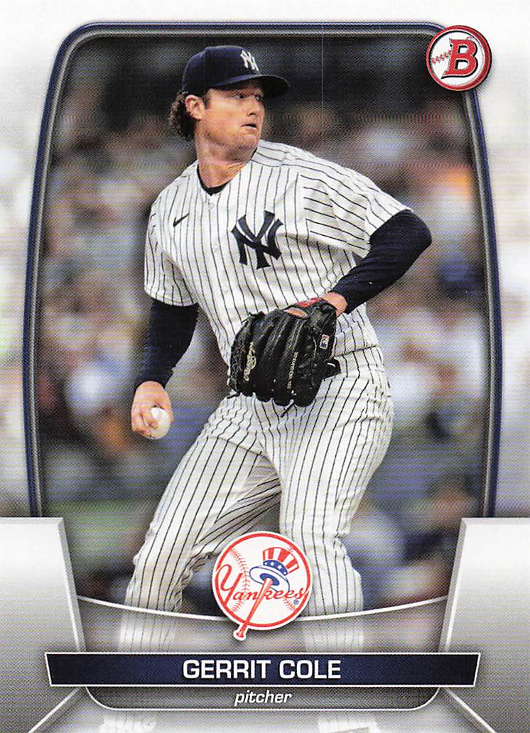 2023 Bowman Baseball Gerrit Cole #83