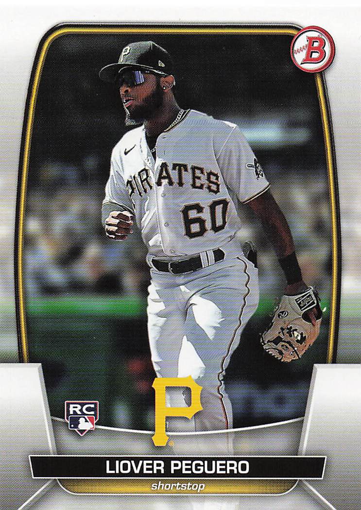 2023 Bowman Baseball Liover Peguero #85 Rookie
