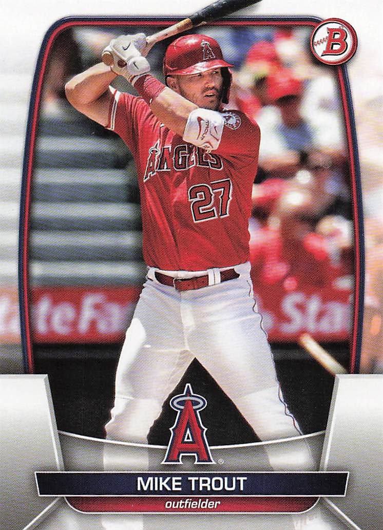 2023 Bowman Baseball Mike Trout #89