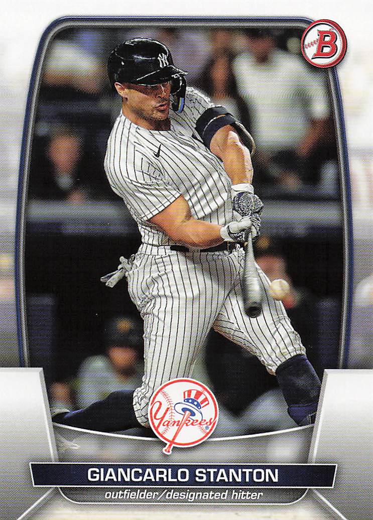 2023 Bowman Baseball Giancarlo Stanton #91