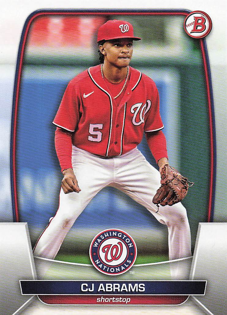 2023 Bowman Baseball CJ Abrams #98