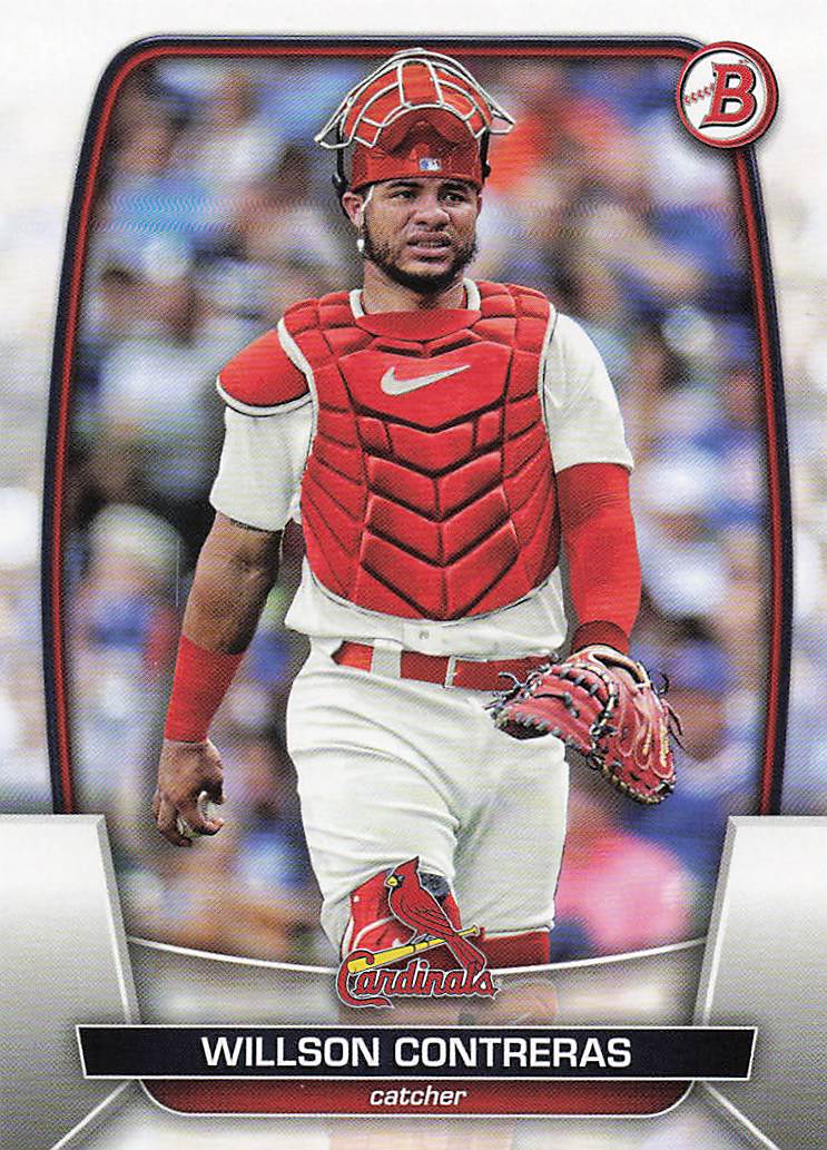 2023 Bowman Baseball Willson Contreras #100