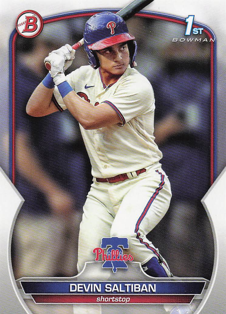 2023 Bowman Draft Baseball Devin Saltiban #BD-2