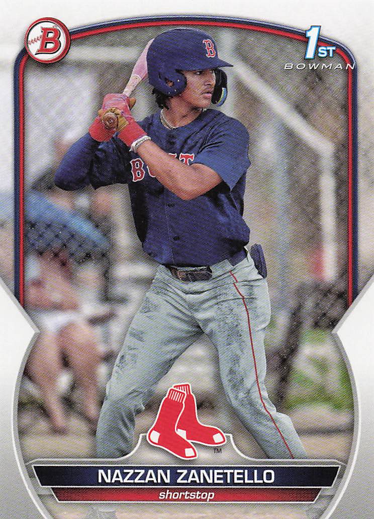 2023 Bowman Draft Baseball Nazzan Zanetello #BD-3