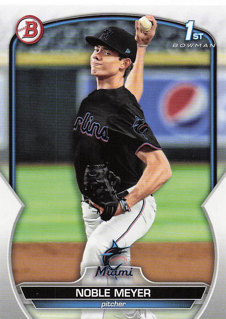 2023 Bowman Draft Baseball Noble Meyer #BD-6