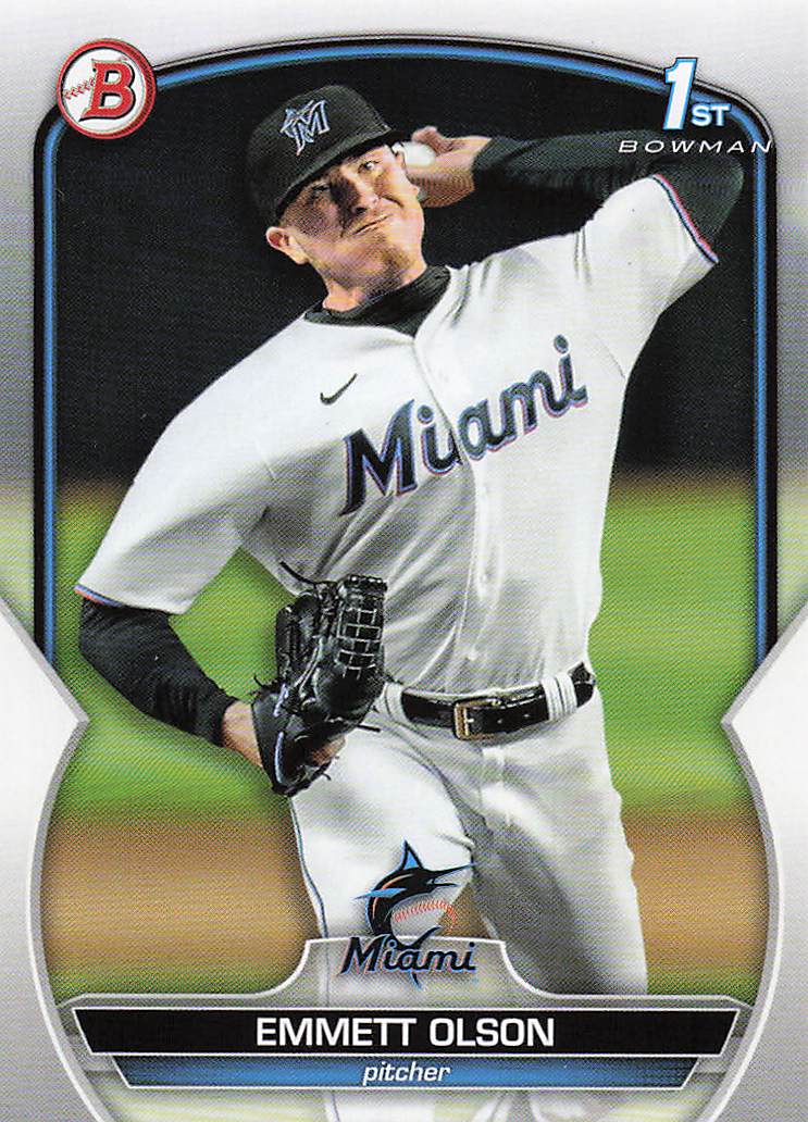 2023 Bowman Draft Baseball Emmett Olson #BD-10