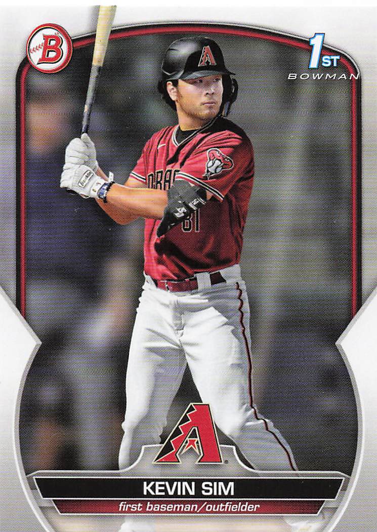 2023 Bowman Draft Baseball Kevin Sim #BD-16