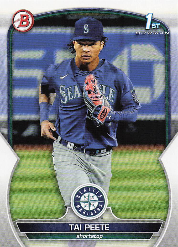 2023 Bowman Draft Baseball Tai Peete #BDC-28