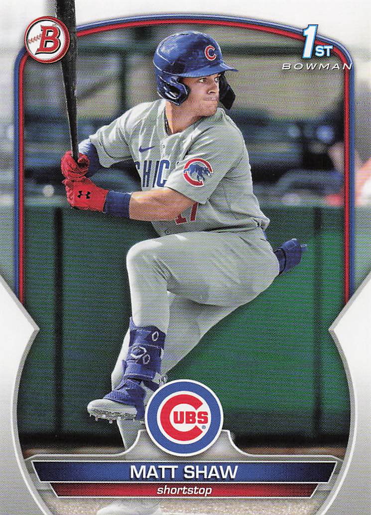 2023 Bowman Draft Baseball Matt Shaw #BDC-33