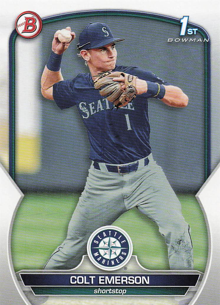 2023 Bowman Draft Baseball Colt Emerson #BD-42