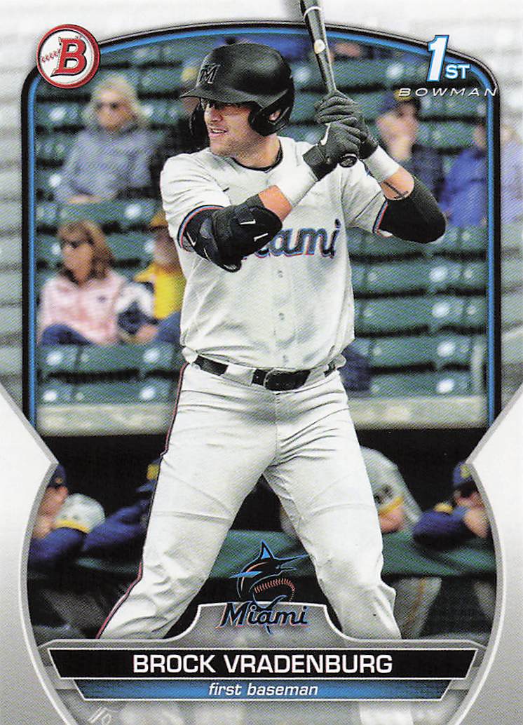 2023 Bowman Draft Baseball Brock Vradenburg #BD-44