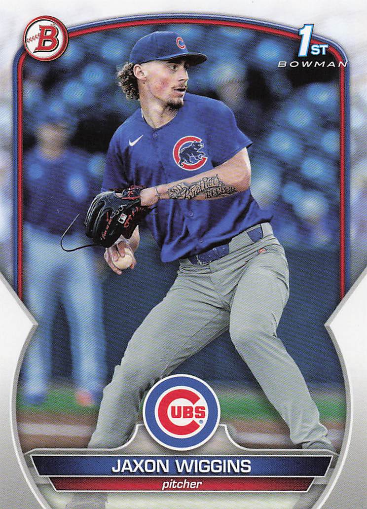 2023 Bowman Draft Baseball Jaxon Wiggins #BDC-50