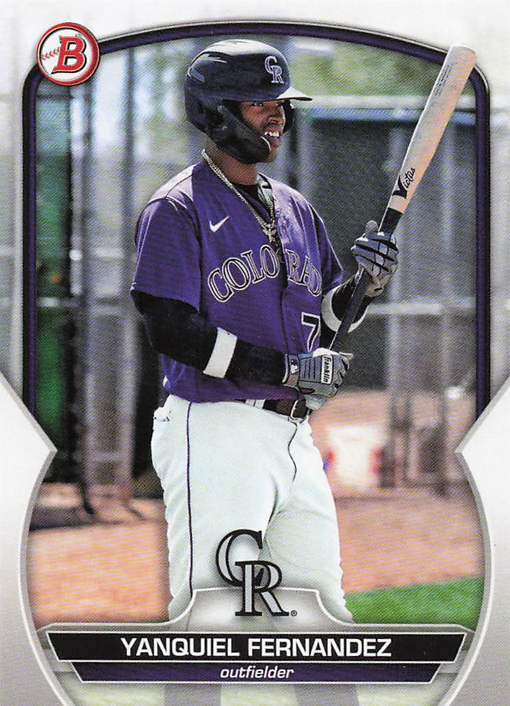 2023 Bowman Draft Baseball Yanquiel Fernandez #BD-61