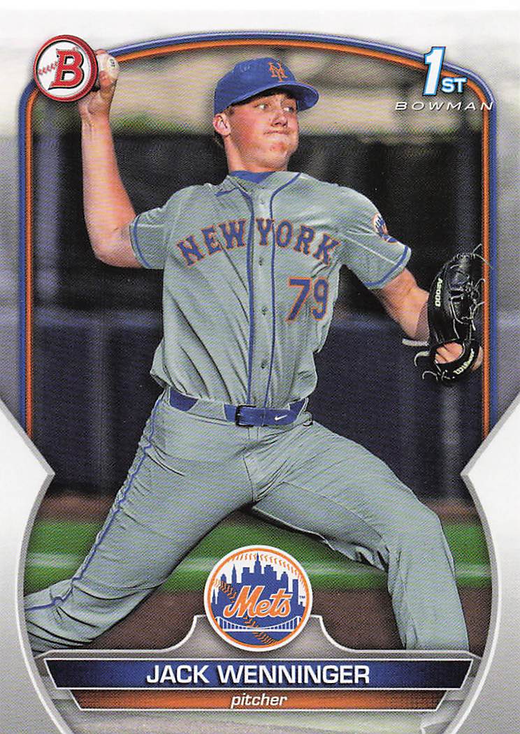 2023 Bowman Draft Baseball Jack Wenninger #BDC-68