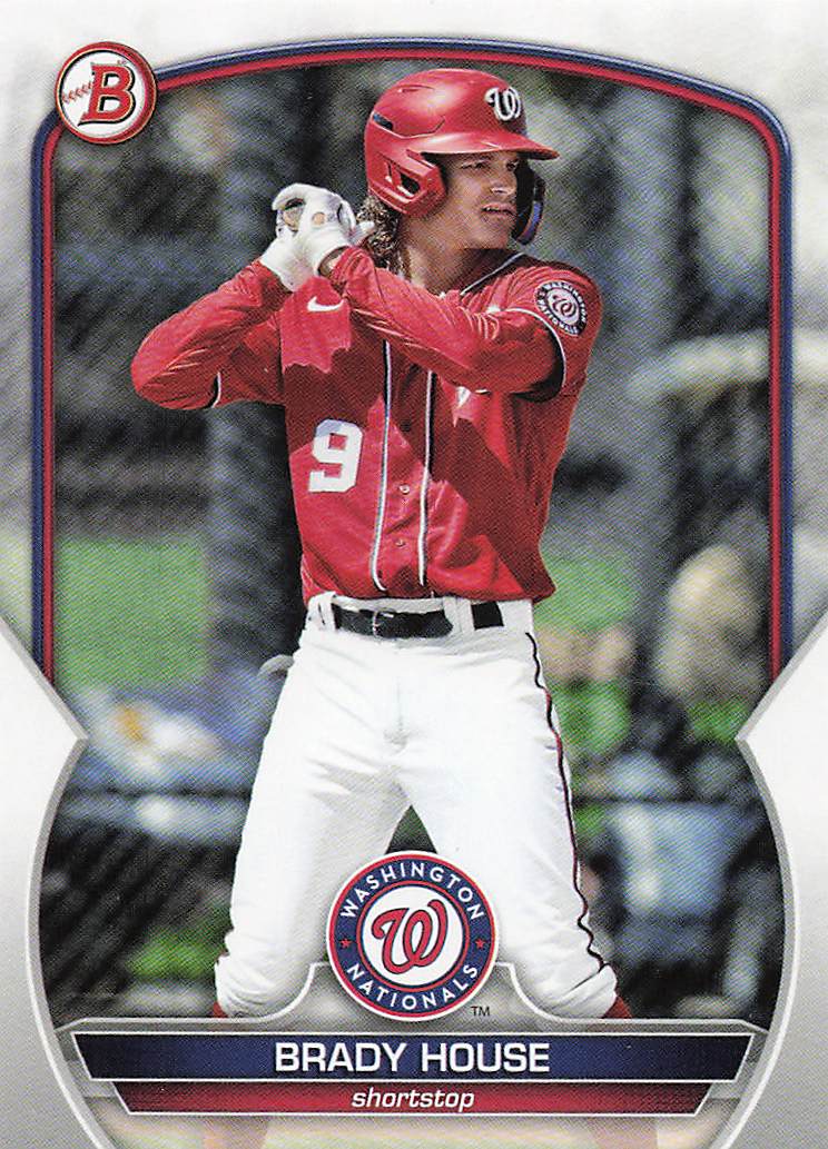 2023 Bowman Draft Baseball Brady House #BD-77