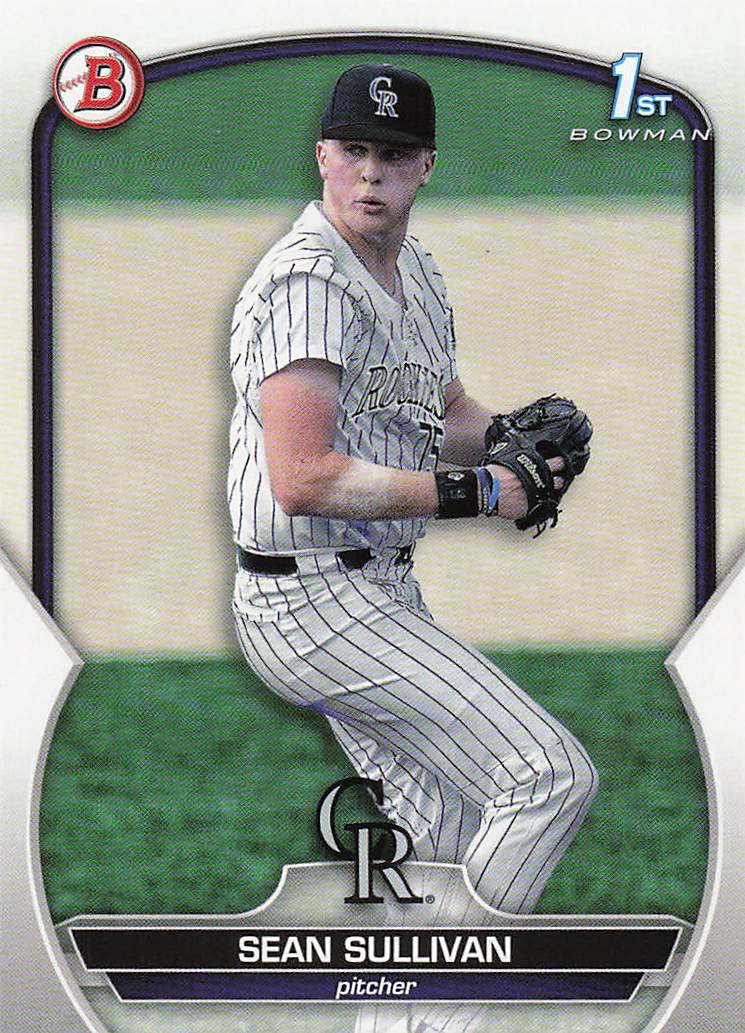 2023 Bowman Draft Baseball Sean Sullivan #BD-88