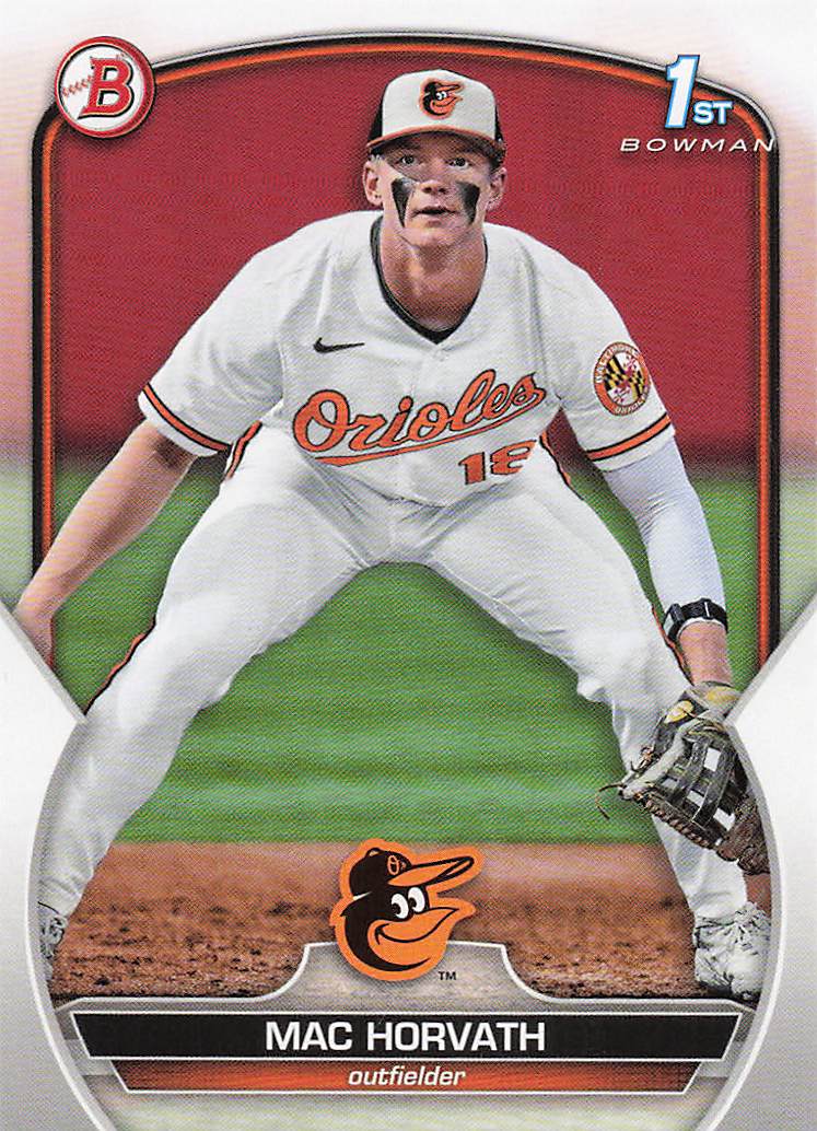 2023 Bowman Draft Baseball Mac Horvath #BD-90