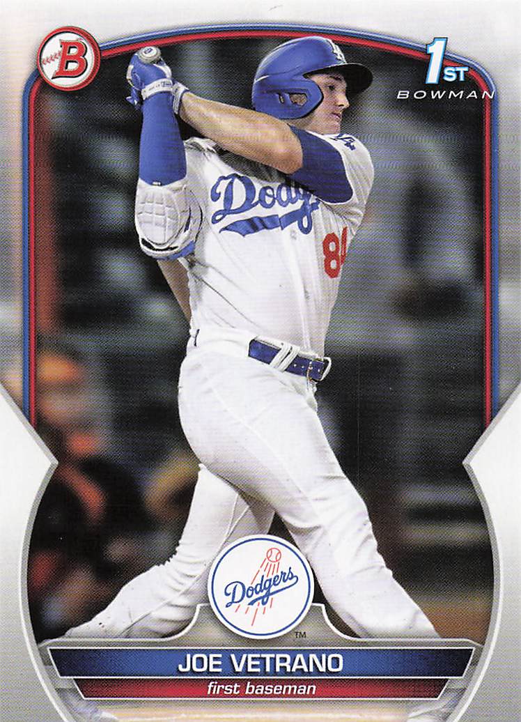 2023 Bowman Draft Baseball Joe Vetrano #BD-91