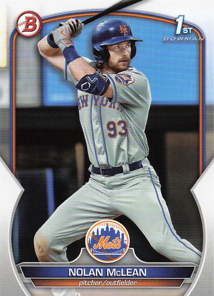 2023 Bowman Draft Baseball Nolan McLean #BDC-96