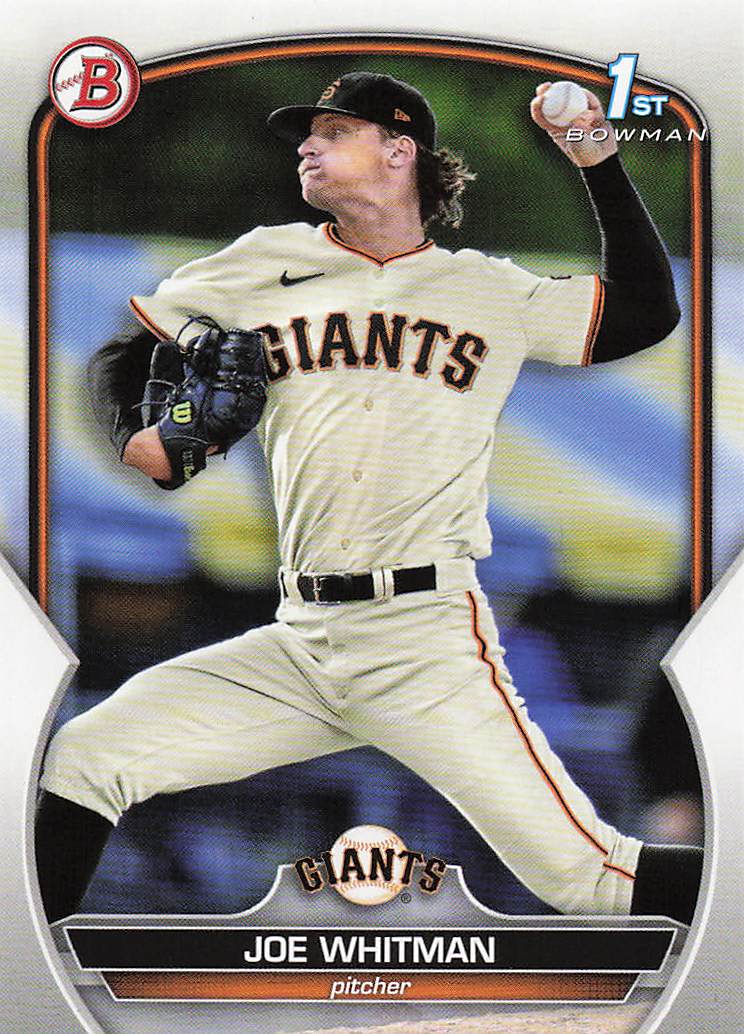 2023 Bowman Draft Baseball Joe Whitman #BD-98