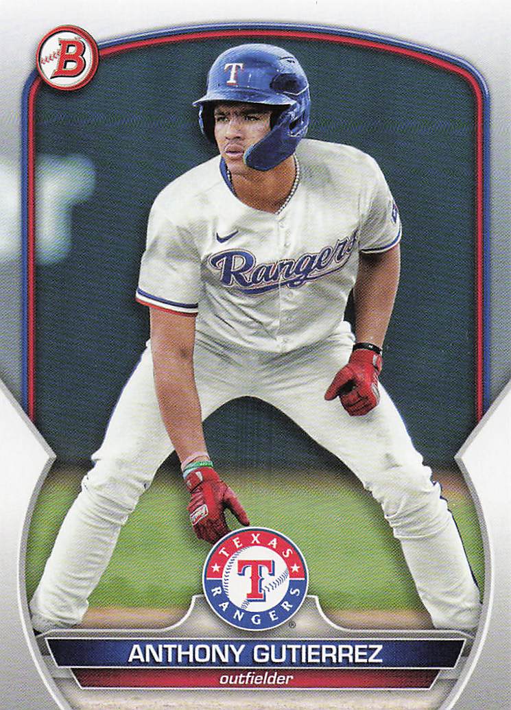 2023 Bowman Draft Baseball Anthony Gutierrez #BD-100