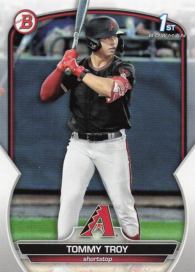 2023 Bowman Draft Baseball Tommy Troy #BD-103