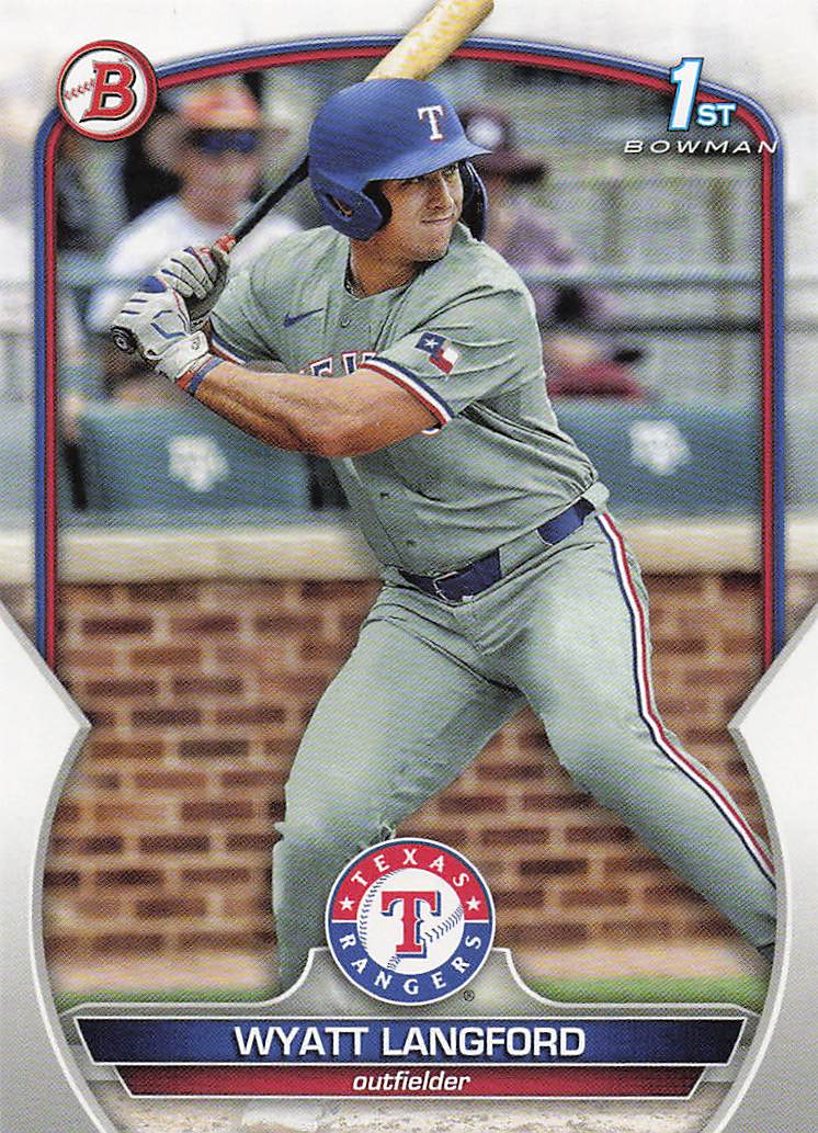 2023 Bowman Draft Baseball Wyatt Langford #BD-106